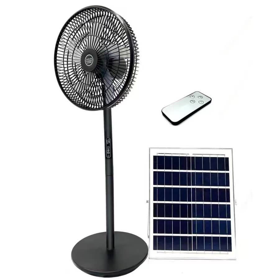 Multi purpose solar fan